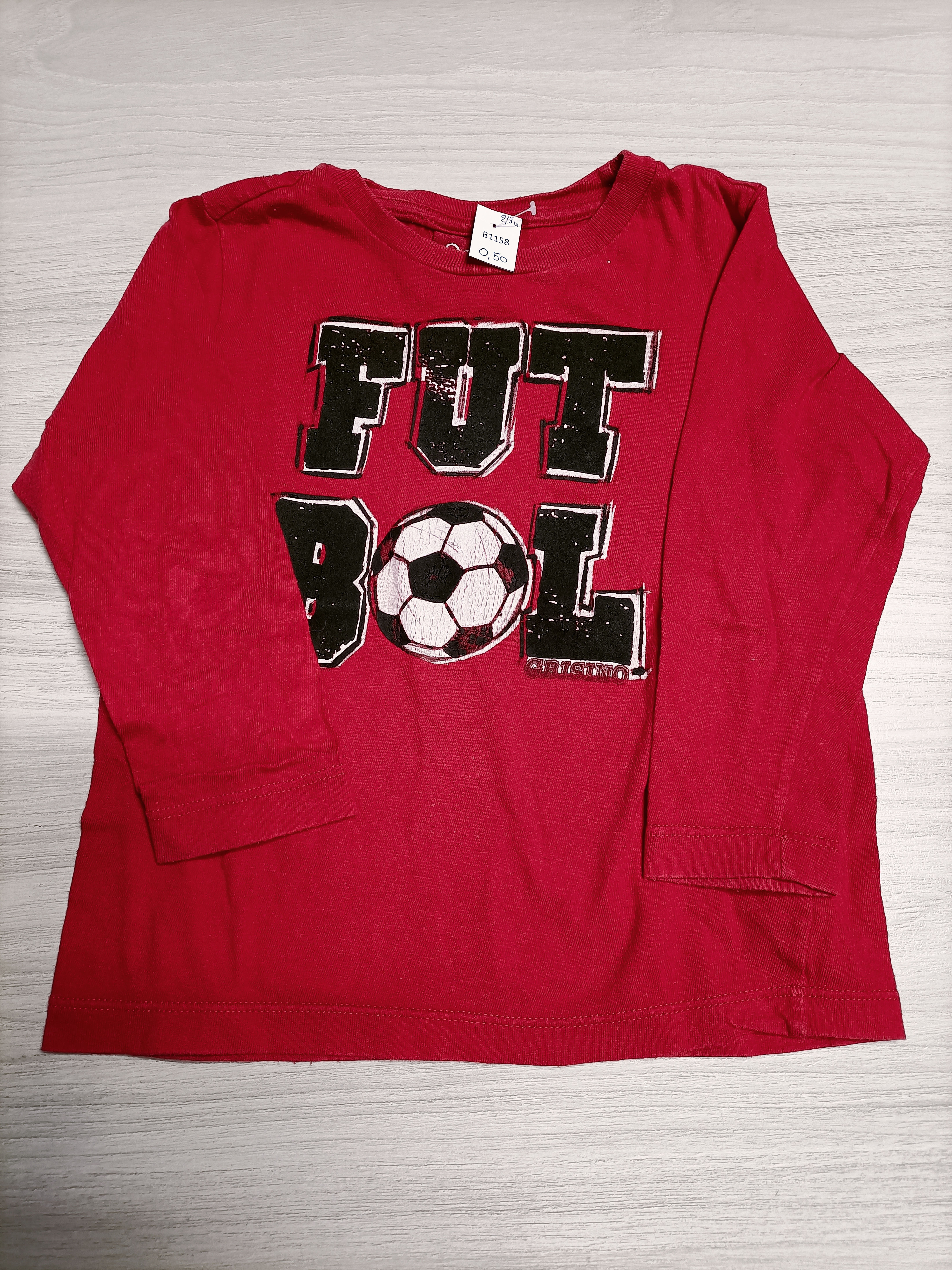 B1158 - Haut rouge 2/3 a - GRISINO