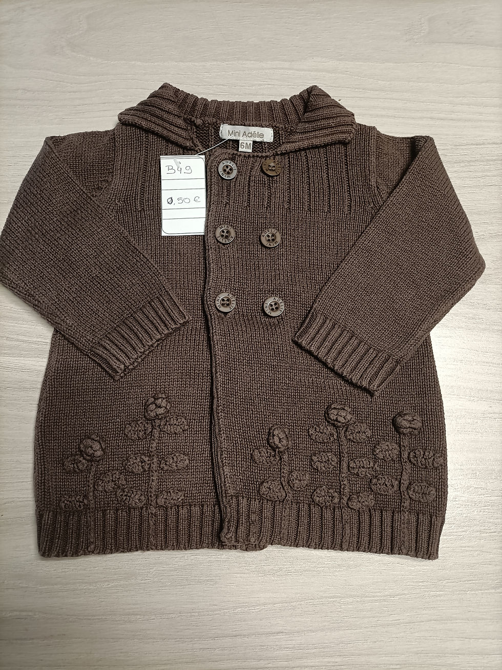 B49 - Gilet 6 mois - MINI ADELIE