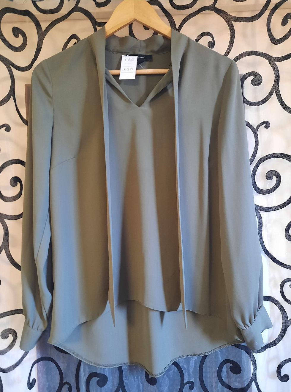 F105 - Chemisier kaki T40 - ATMOSHPERE