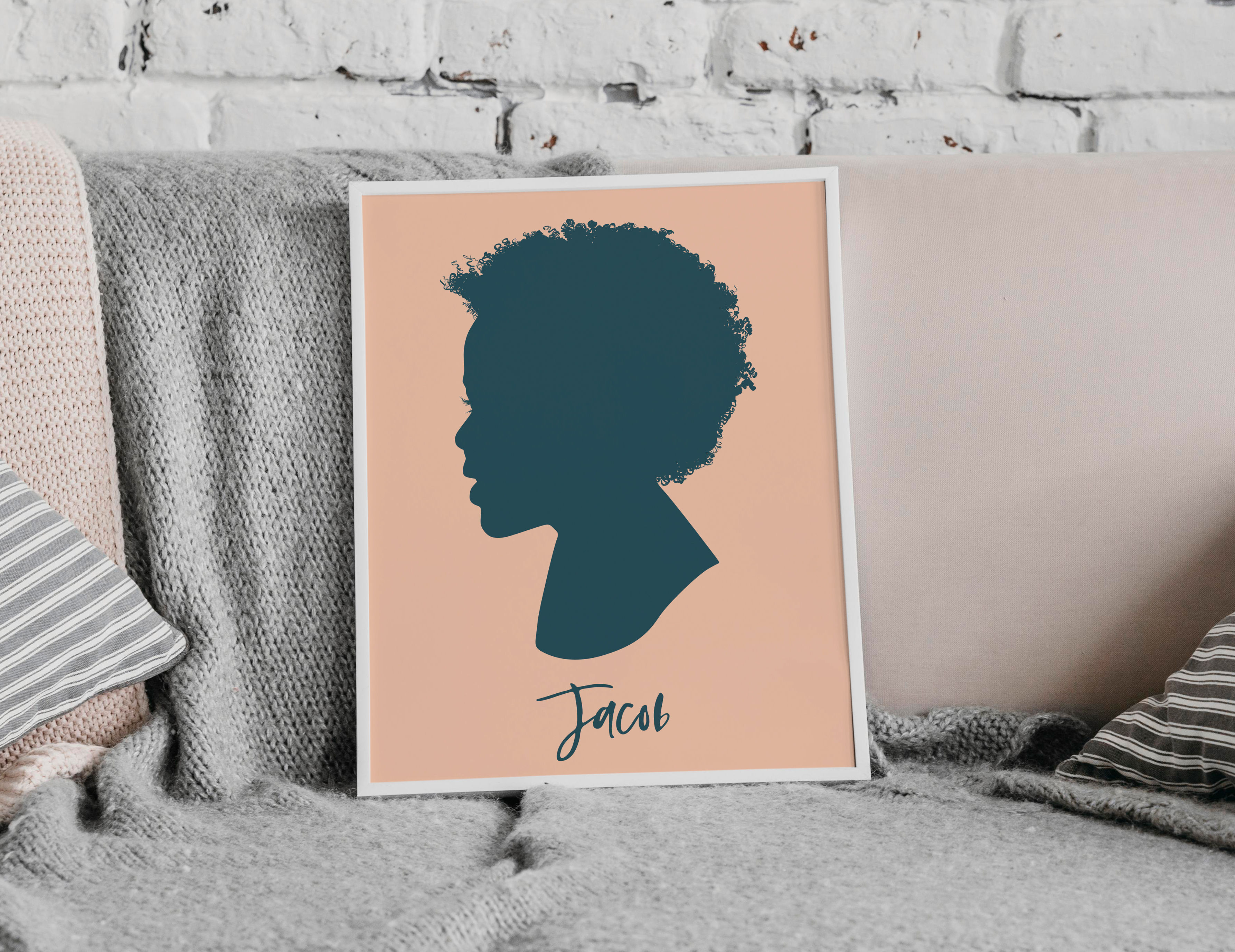 Child Profile Silhouette