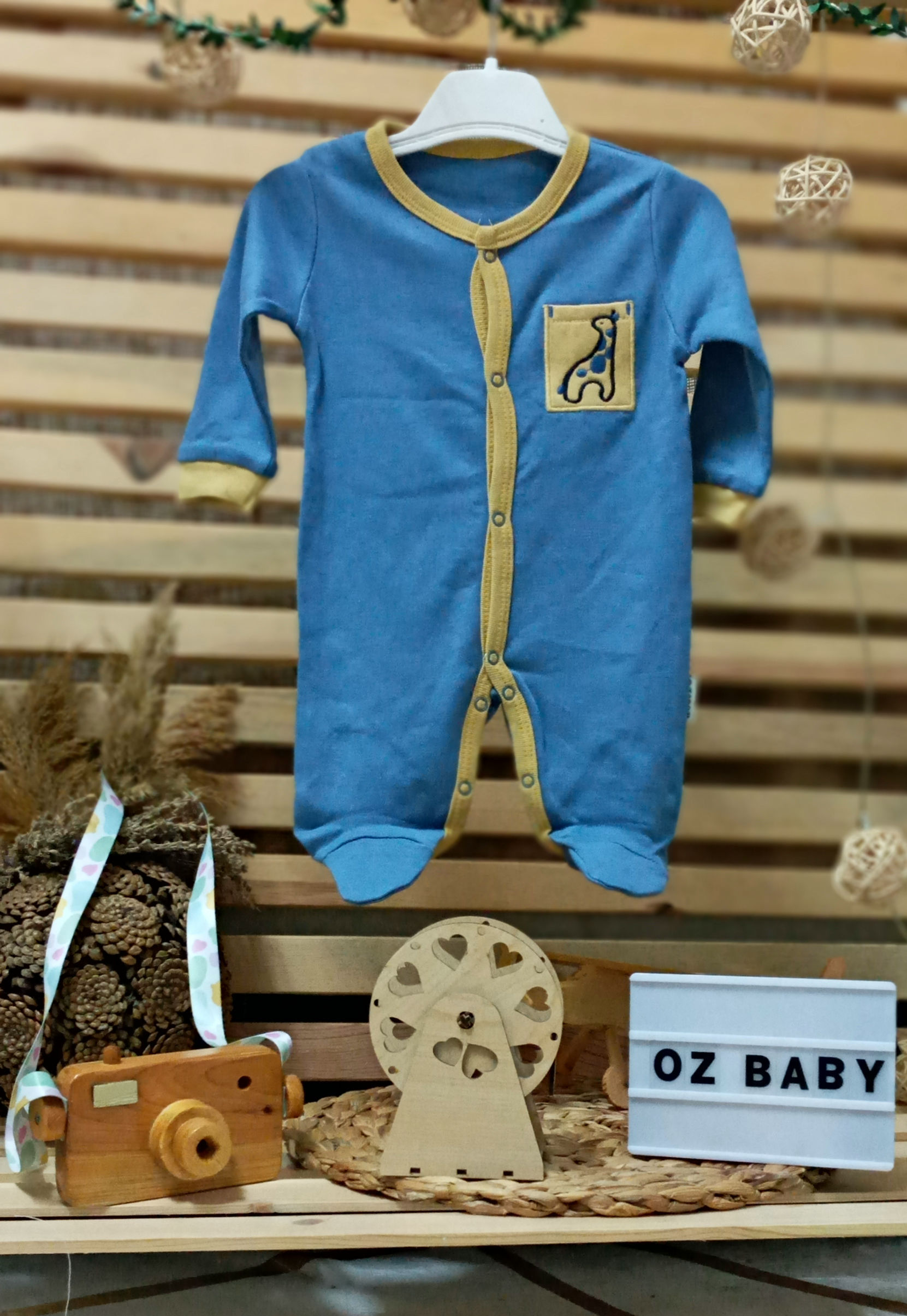 0-3 ay uyumlu patikli bebek tulum