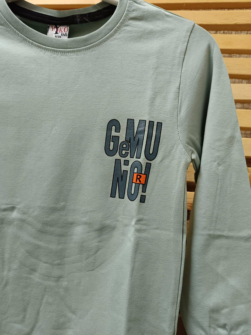 Küçük resim: 9-12 yaş sırt baskılı erkek çocuk sweat