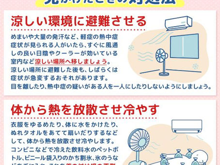 熱中症について