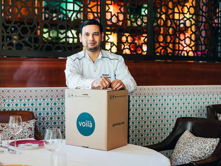 Das vielfach ausgezeichnete Berliner Restaurant INDIA CLUB kooperiert mit Gastro-Start-Up voilà