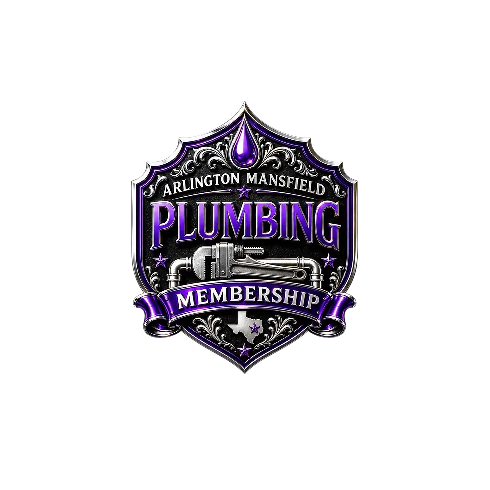 Arlington Mansfield Plumbing Membership logo for a plumber in Pantego