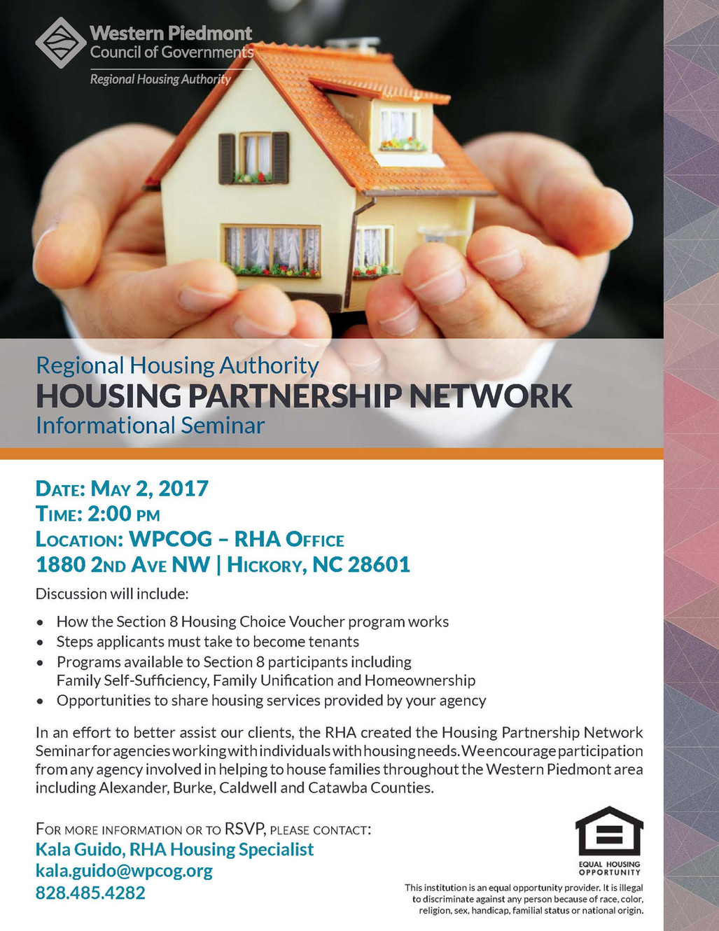 Regional Housing Authority Housing Partnership Network Informational