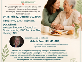 Caring with Confidence - Caretakers Brunch