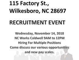 Tyson Foods Recruitment Event