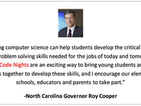 We Are Inviting Every Elementary School in North Carolina to Host a “Family Code Night” - This Schoo