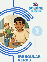Continue your journey to mastering irregular verbs! This workbook introduces the next set of 10 high-frequency verbs essential for everyday English: drink, eat, fall, feel, find, get, give, go, have, and know.
Through a variety of targeted exercises and engaging texts, you will practice these verbs in context, moving from simple memorization to confident use in speaking and writing. The included answer key allows for easy self-checking and independent progress.