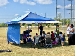 Cowboys tent-forgive them Lord 😌