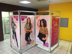 Painel PARA exposição de fotos