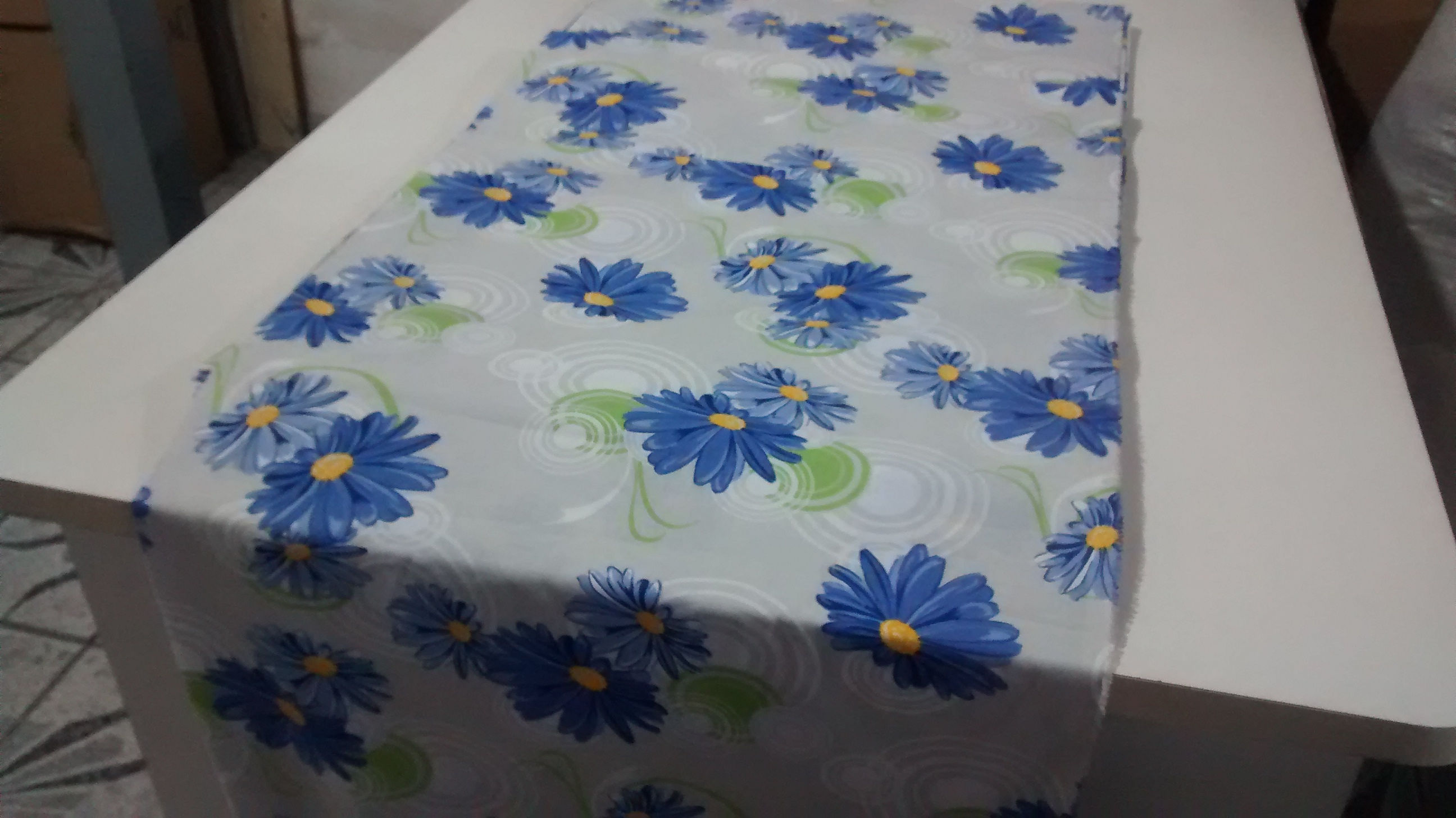 Lençol para cama box 100% algodão 2,45 larg.