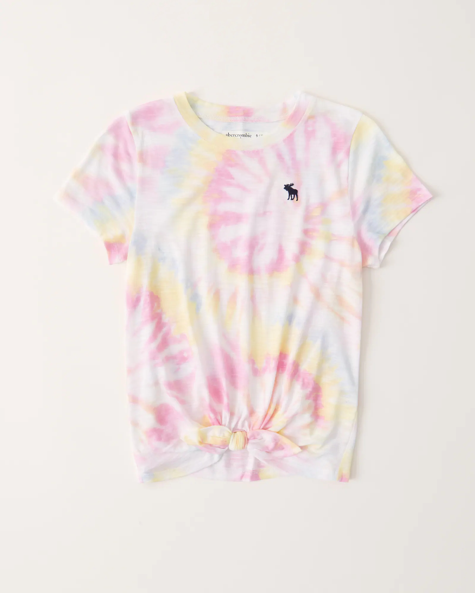Abercombie pattern knot-front icon tee