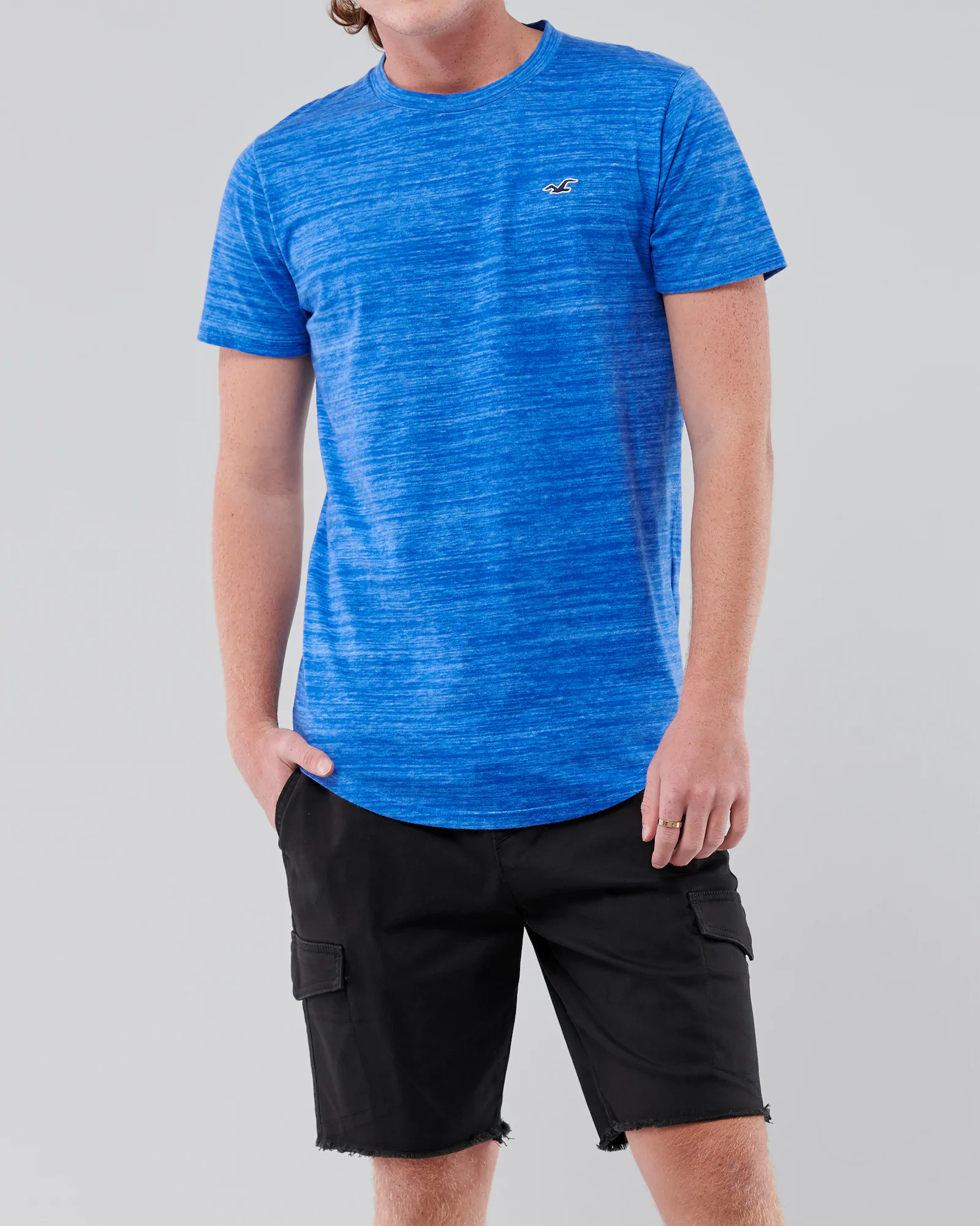 HOLLISTER CURVED HEM T-SHIRT