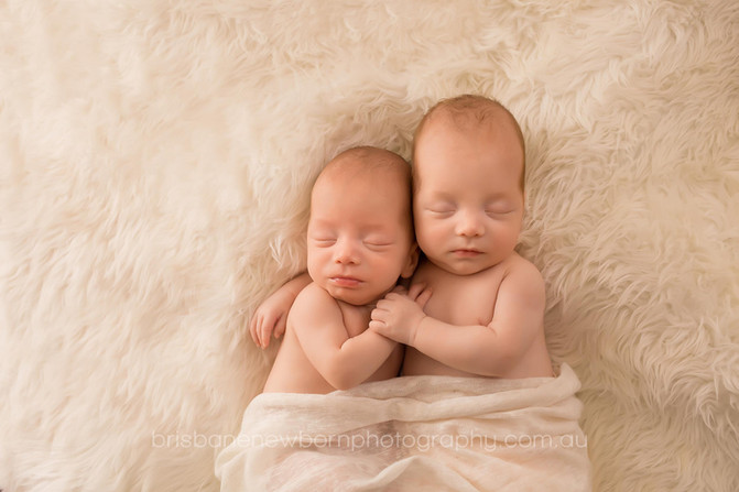 Noah and Lenny - Brisbane Newborn Baby Photographer