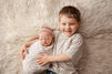 real newborn photography Brisbane session, Bunya studio