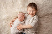 real newborn photography Brisbane session, Bunya studio