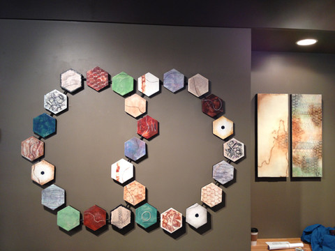 The Waggle Dance, installation view, Erica Konrad.
