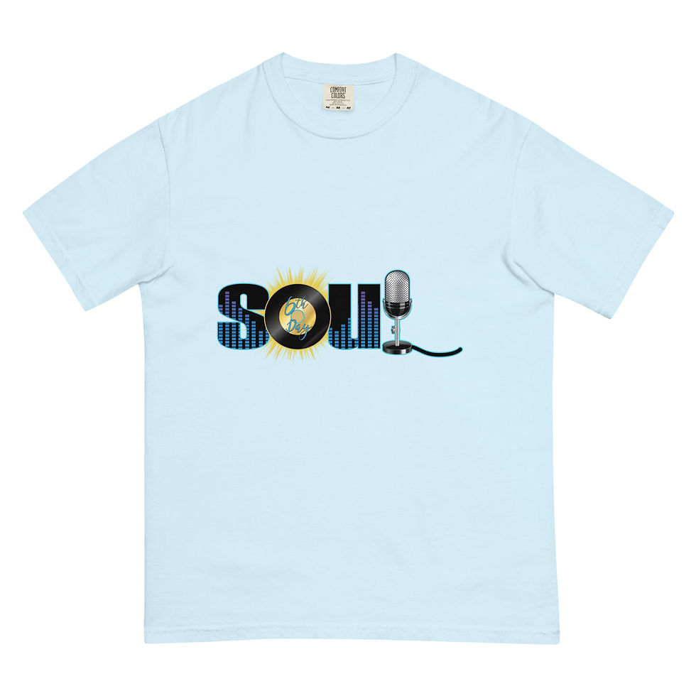 Thumbnail: Unisex garment-dyed heavyweight t-shirt