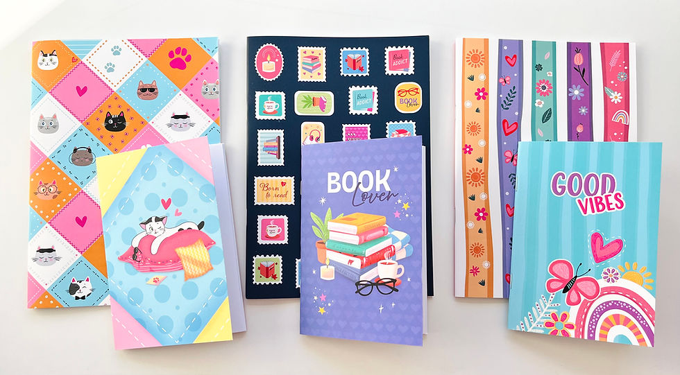 Miniature : carnet de note A6 Book Lover