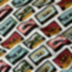 toile de coton Mixed Tapes Cloud9 fabrics