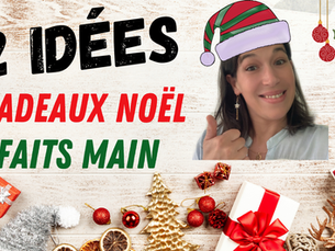 Mes 12 idées de cadeaux de Noël faits main