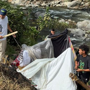 Alcaldía de Ibagué lideró el desmonte de nueve cambuches en el sur de la ciudad