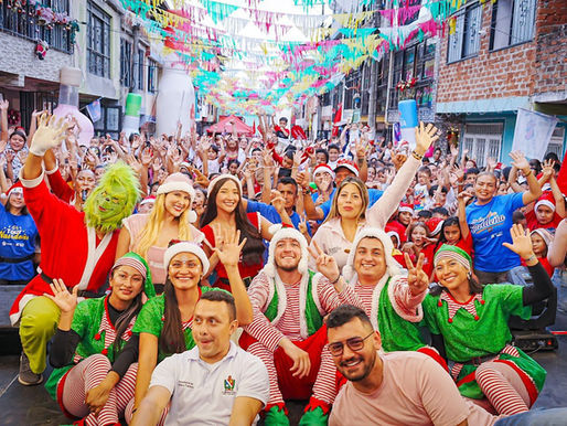 La Gobernación del Tolima y Tapa Roja Solidario alegraron la Navidad de más de 1.000 niños en la comuna 8 de Ibagué