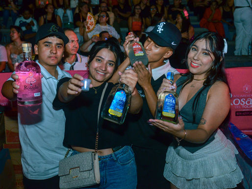 Aguardiente Tapa Roja y Rosado del Tolima, protagonistas indiscutibles de los grandes eventos del Tolima