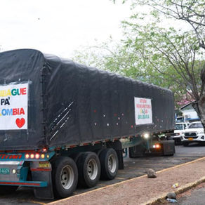 Más de 120 toneladas de ayudas salieron desde Ibagué hacia los lugares más afectados por las emergencias