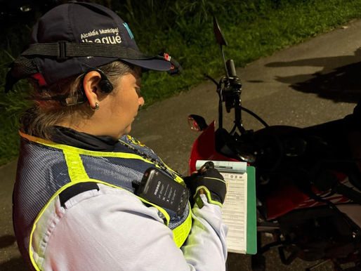 Agentes de tránsito continúan combatiendo los piques ilegales en Ibagué