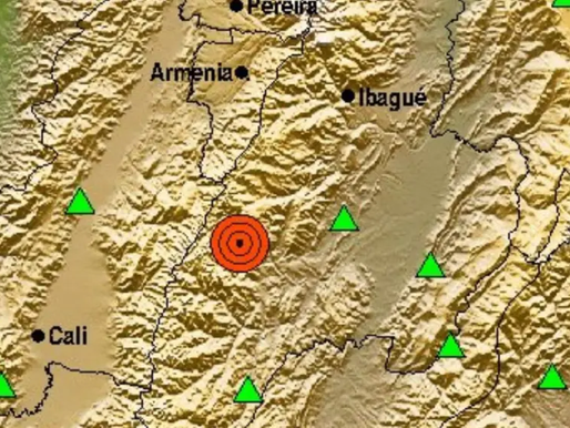 Fuerte sismo tuvo epicentro en Tolima