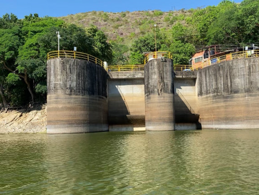 Represa de Prado reporta drástica caída de su capacidad