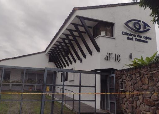 Millonario robo a clínica de ojos en Ibagué