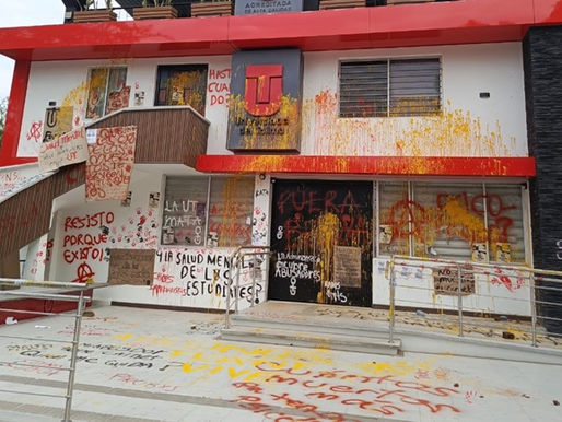 Rector de la UT pide investigaciones contra responsables de vandalismo