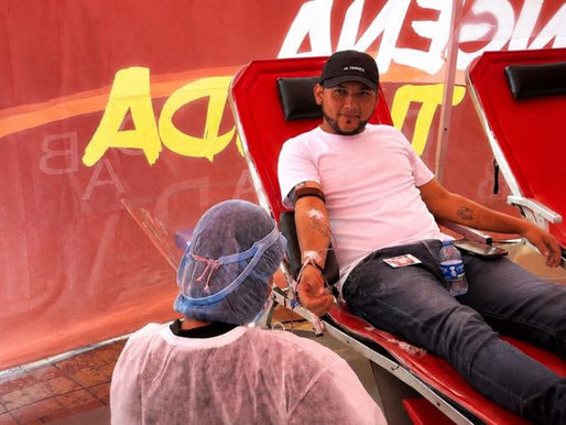 Alcaldía habilita jornada especial en el Parque Deportivo para donar sangre y recibir ayudas humanitarias