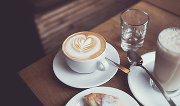 Kaffee-Herzen