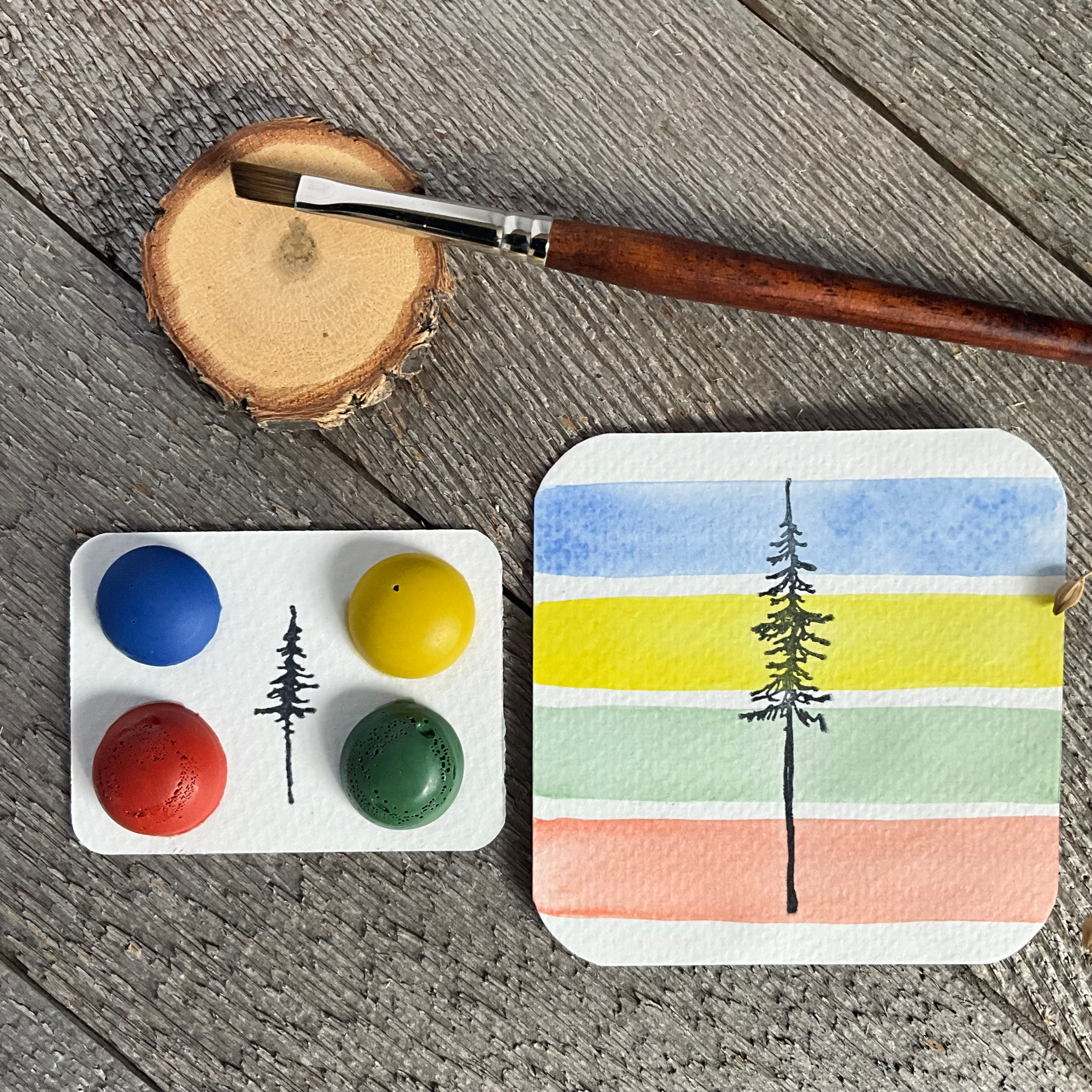 LASQUETI Watercolor Eco-Paint Set