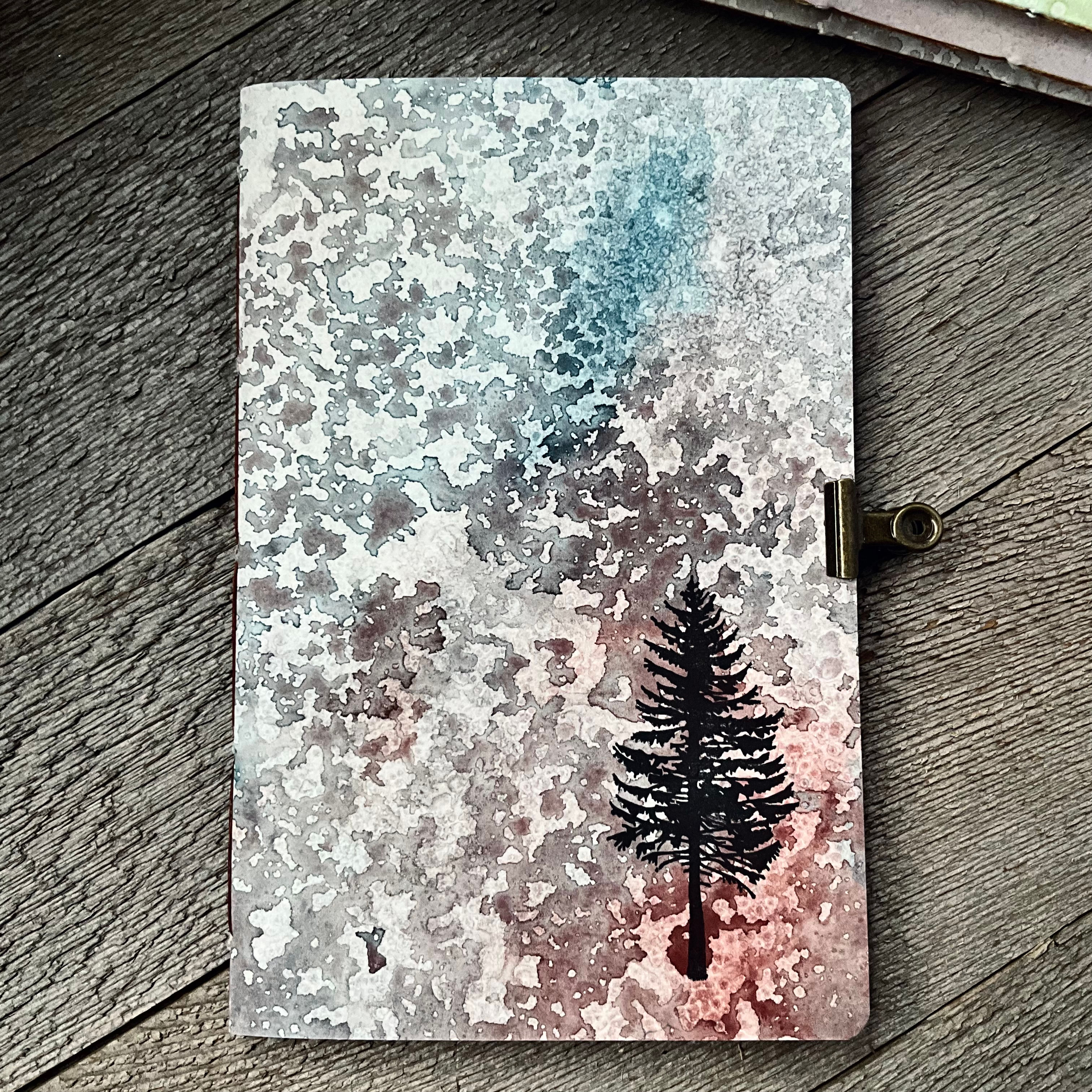 journal half lined and half art paper