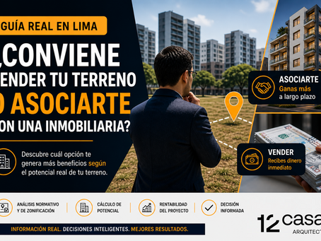 ¿Conviene vender tu terreno o asociarte con una inmobiliaria?