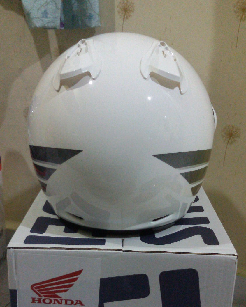 Thumbnail: Shoei J-Force II Honda Putih (Copy Original)