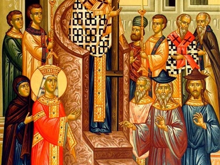 XVII Sunday after Pentecost: Feast of the Universal Exaltation of the Precious and Life-Giving Cross.
