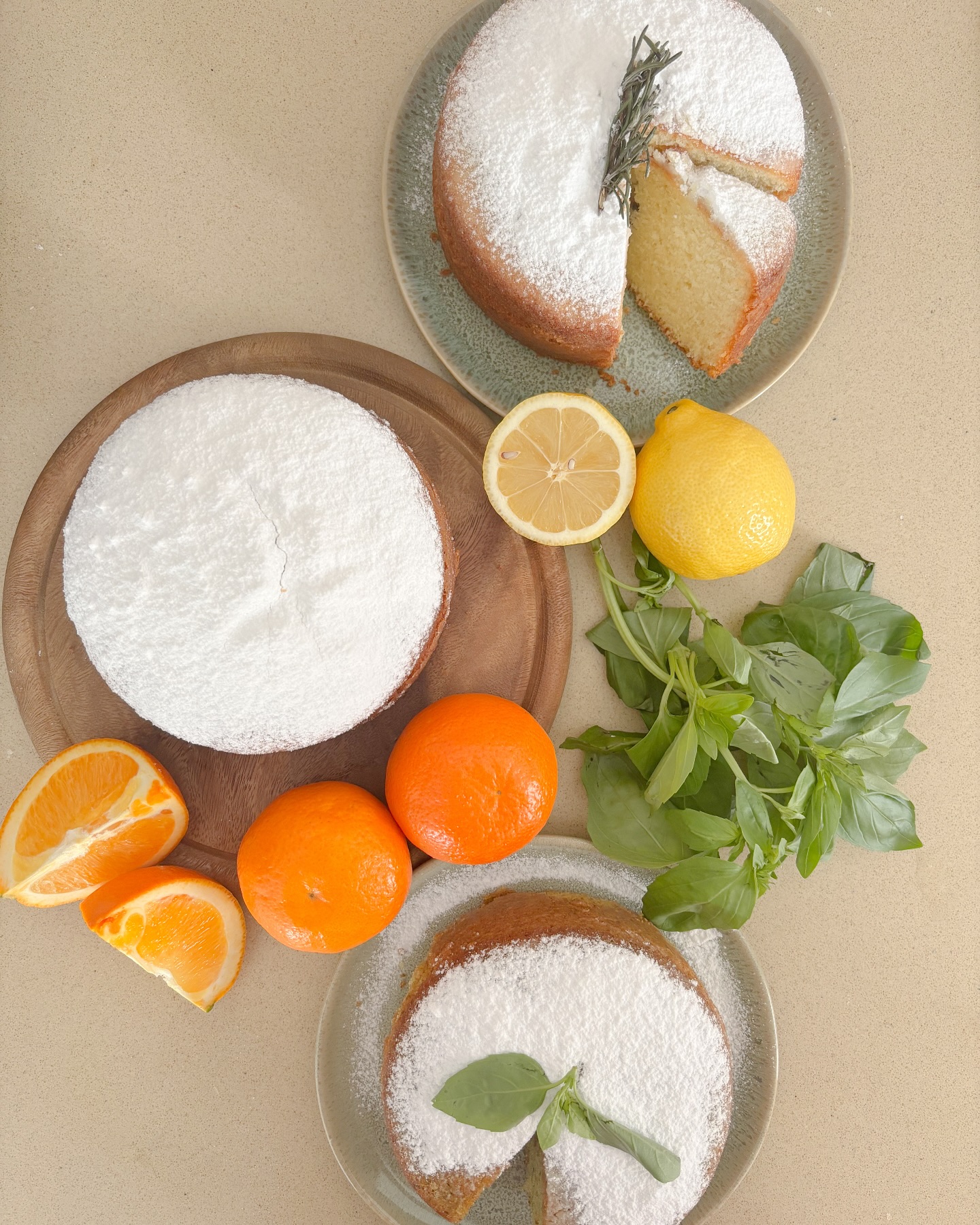 Arranged Food and Objects