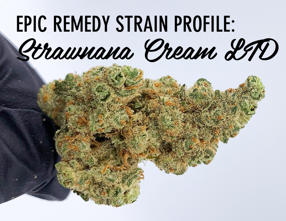 Strawbanana Cream Strain Profile - The Epic Remedy