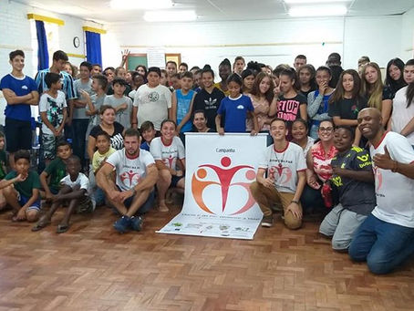 Estrela e Porto Alegre receberam últimas visitas da campanha "Quem é da Paz promove a Vida" em 2019