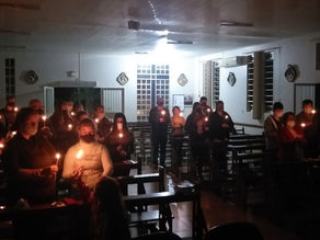 Freis participam de encontro com os crismandos em Santa Rosa