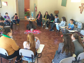 SAV participa do retiro da catequese em Agudo