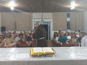 Freis participaram do tríduo franciscano em Caçapava do Sul
