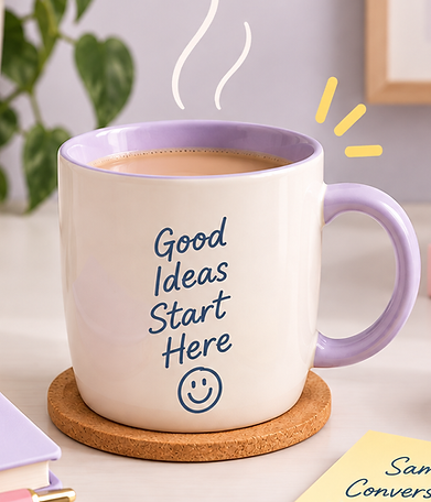 Virtual cuppa for a chat about virtual support